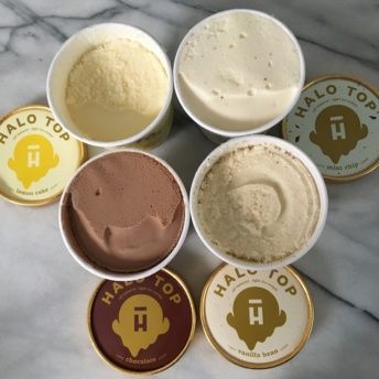 Gluten-free protein ice cream from Halo Top